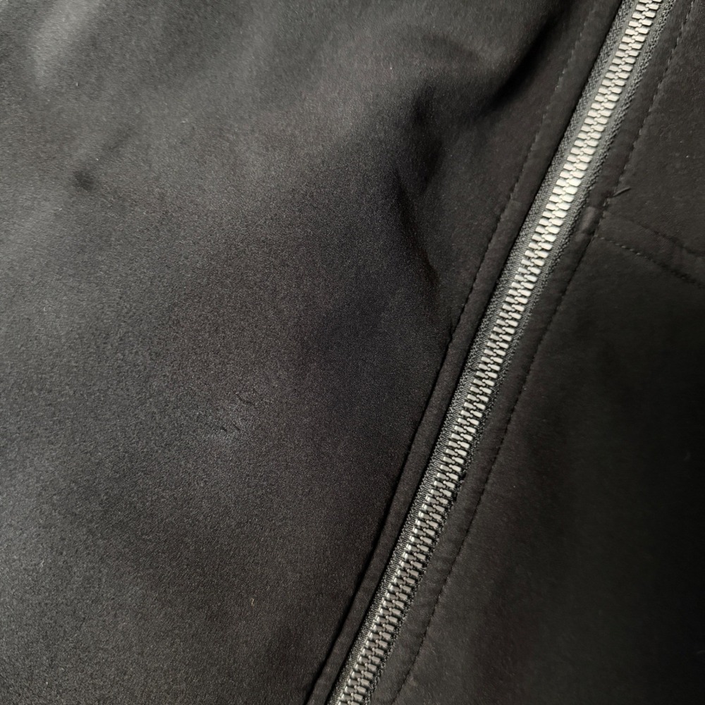 Calvin Klein Water Resistant Softshell Jacket Mens M Black Full Zip Lined - Picture 13 of 15